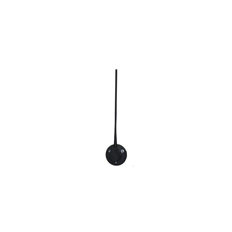 JEEP WRANGLER 2007-2014 JK ANTENE ET SOCLE EN ALUMINIUM ANODISE NOIR billet antenna Black SCOTT DRAKE JP-190002-BK