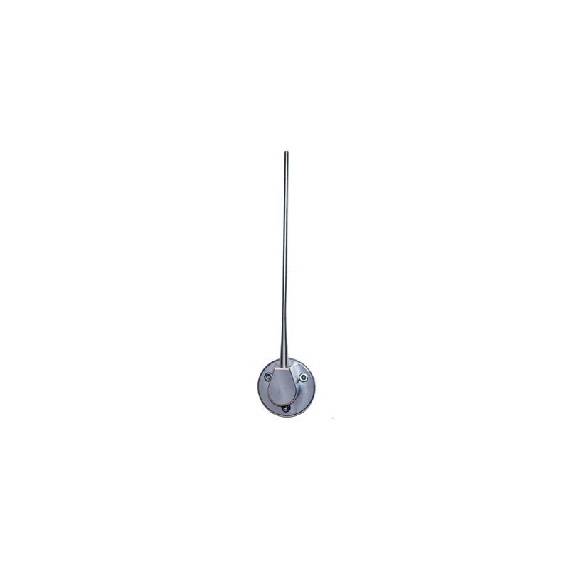 JEEP WRANGLER 2007-2014 JK ANTENE ET SOCLE EN ALUMINIUM ANODISE ALUMINIUM billet antenna Black SCOTT DRAKE JP-190002-BL