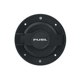 JEEP WRANGLER 2007-2014 JK TRAPPE A ESSENCE NOIRE Fuel Door Assembly all black SCOTT DRAKE JP-190004-BLACK