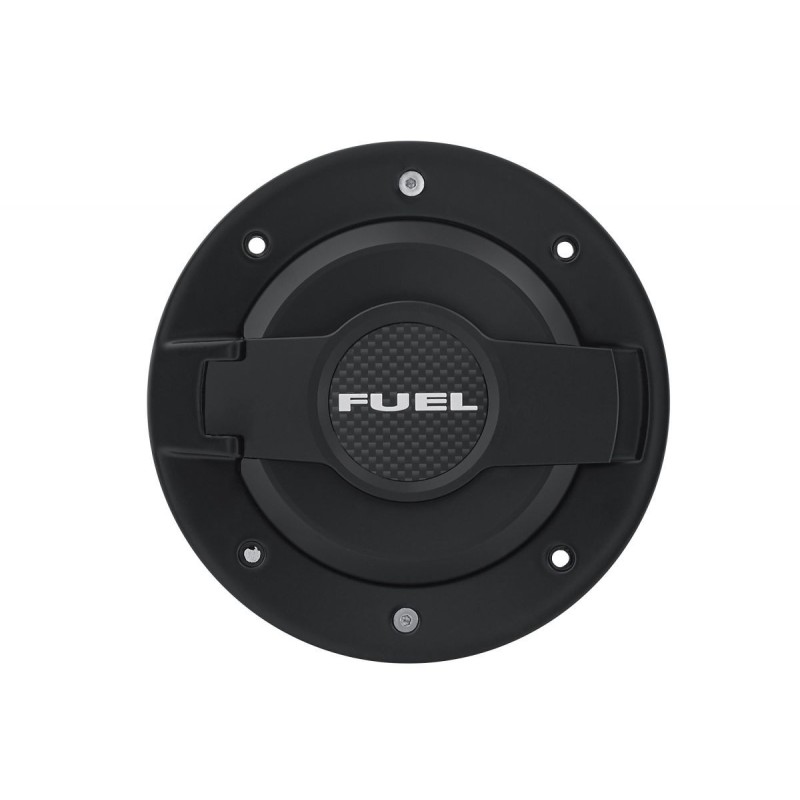JEEP WRANGLER 2007-2014 JK TRAPPE A ESSENCE NOIRE Fuel Door Assembly all black SCOTT DRAKE JP-190004-BLACK
