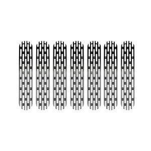 JEEP 1997-2006 TJ INSERTS DE GRILLE NOIR Grille Inserts Black SCOTT DRAKE JP-190018-BLACK