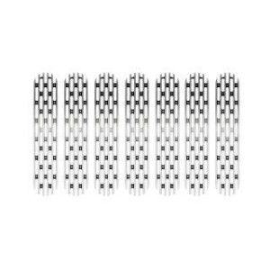 JEEP 1997-2006 TJ INSERTS DE GRILLE POLI Grille Inserts Polished SCOTT DRAKE JP-190018-POLSH