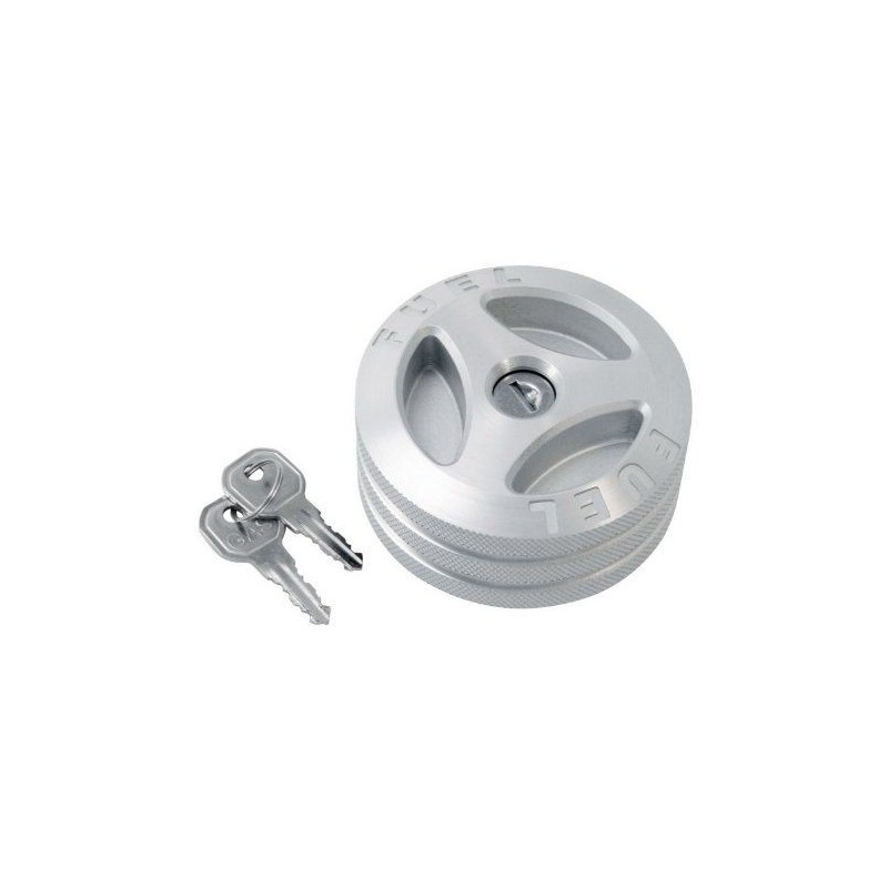 JEEP 1997-2000 TJ TRAPPE A ESSENCE ALUMINIUM Billet fuel Cap SCOTT DRAKE JP-190025-BL