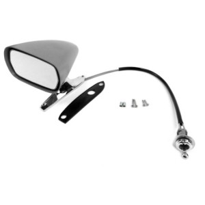 MERCURY COUGAR 1969 outside racing mirror (chrome base)