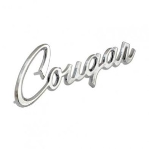 MERCURY COUGAR 1969-1970 cougar fender extension emblem DANIEL CARPENTER C9WY-16098