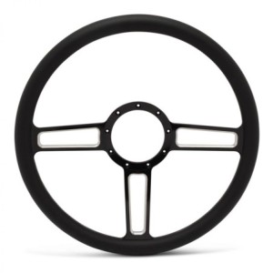 VOLANT SPORT 38 CM 9 TROUS Launch Billet Steering Wheels Eddie Motorsports MS140-34HL
