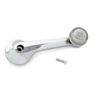 MERCURY COUGAR 1974-1975 ET 1980-1981 POIGNEE DE LEVE VITRE 5 AVEC BOUTON TRANSPARENT DROIT ET GAUCHE Window Handle 5 Inch Long