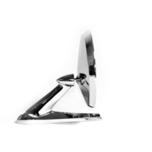 FORD MUSTANG 1965-1966 MIROIR EXTERIEUR RETROVISEUR UNIVERSEL GAUCHE CONDUCTEUR OU DROIT PASSAGER CHROME QUALITE SHOW Outside mi