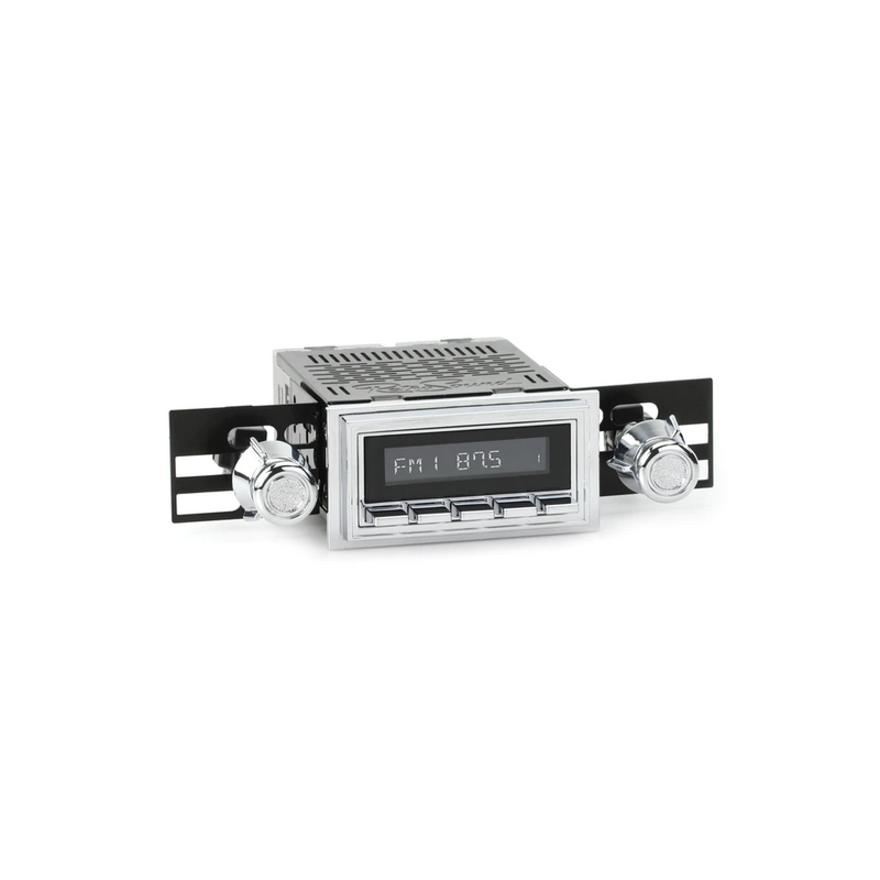 MERCURY COUGAR 1967-1973 AUTORADIO HERMOSA CHROME AM/FM +USB + Bluetooth® radio chrome RETROSOUND HB-M2A-126-05-75