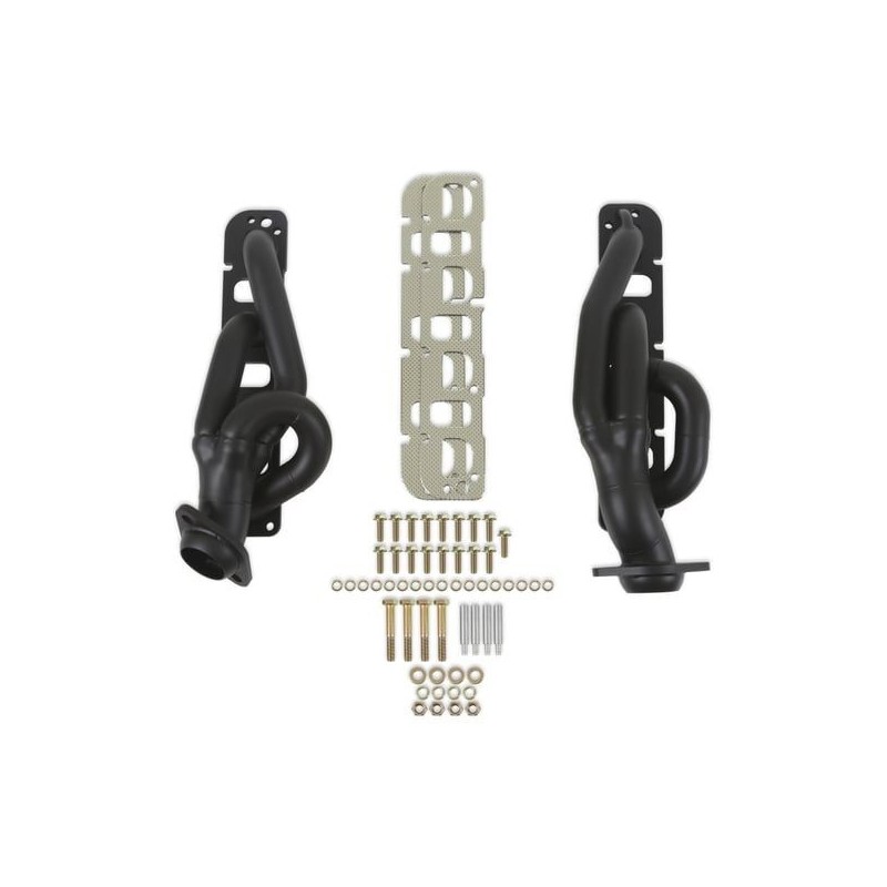 DODGE RAM 1500 2011-2018 V8 5.7 PAIRE DE COLLECTEURS D’ÉCHAPPEMENT COURT NOIR Flowtech Headers 91950FLT