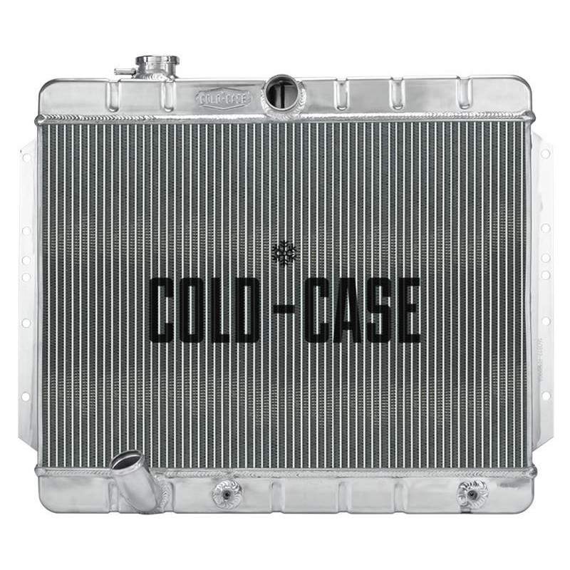 CADILLAC ELDORADO 1959-1960 V8 390 RADIATEUR PERFORMANCE ALUMINIUM POLI 2 RANGÉES BOITE AUTOMATIQUE OU MECANIQUE Cold Case Perfo