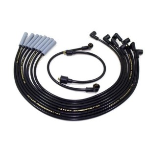 AMC Buick Ford Pontiac OLDSMOBILE V8 FAISCEAU ALLUMAGE FEMELLE ThunderVolt 8.2mm Spark Plug Wire Sets Taylor Cable 84052