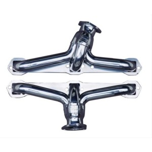 CADILLAC 1959-1965 V8 390 429 PAIRE DE COLLECTEURS EN ACIER Sanderson Headers Blockhugger Headers CAD391-P