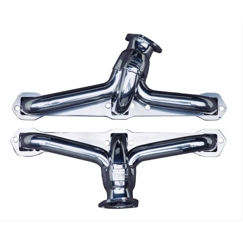 CADILLAC 1959-1965 V8 390 429 PAIRE DE COLLECTEURS EN ACIER Sanderson Headers Blockhugger Headers CAD391-P