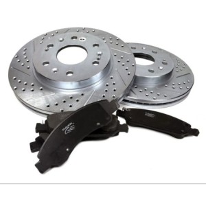 DODGE CHALLENGER 2009-2017 V6 215 220 V8 345 370 392 KIT DISQUES ET PLAQUETTES ARRIÈRE Baer Disc Brake Systems Brake Rotor and P