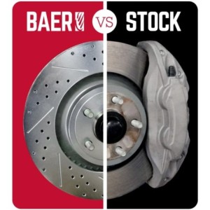 DODGE CHALLENGER 2009-2017 V6 215 220 V8 345 370 392 KIT DISQUES ET PLAQUETTES ARRIÈRE Baer Disc Brake Systems Brake Rotor and P