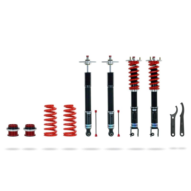DODGE CHALLENGER 2008-2012 V6 215 V8 345 370 KIT COMBINES FILETÉS RÉGLABLES AVANT ET ARRIÈRE Pedders Extreme XA Coilover Kits PE