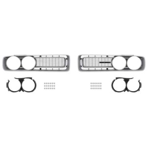 DODGE CHARGER 1971 KIT ENSEMBLE DE CALANDRE ARGENTE OER Mopar Replacement Grilles MB1778