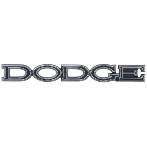 DODGE CHARGER CHALLENGER DART 1971 EMBLÈME DE CALANDRE CAPOT COFFRE OER Reproduction Emblems 3443554