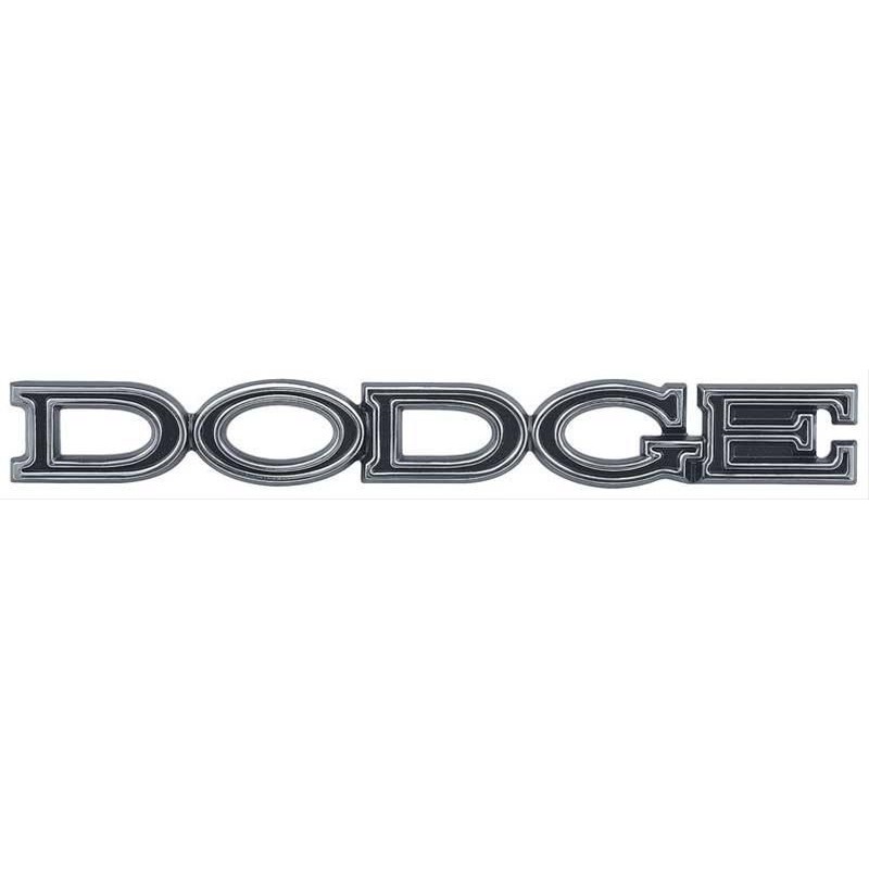 DODGE CHARGER CHALLENGER DART 1971 EMBLÈME DE CALANDRE CAPOT COFFRE OER Reproduction Emblems 3443554