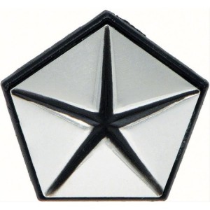 DODGE CHARGER 1967-1972 EMBLÈME D'AILE OER Reproduction Emblems MD7086