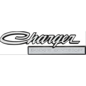 DODGE CHARGER 1971 EMBLÈME COFFRE CHROME OER Reproduction Emblems 3570035 à l'unité