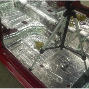 DODGE CHARGER 1971-1974 KIT ISOLATION PHONIQUE ET THERMIQUE DU PLANCHER HushMat Floor Kits 662711