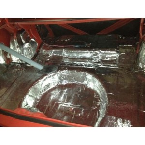 DODGE CHARGER 1971-1974 KIT ISOLATION PHONIQUE ET THERMIQUE DU COFFRE HushMat Cargo and Trunk Kits 662714