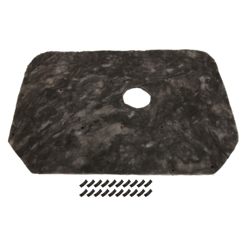 DODGE CHARGER 1971-1974 KIT ISOLATION CAPOT Hood Pads SUM-RP24610