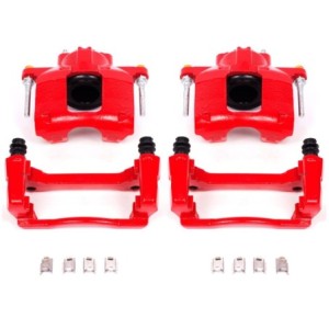 JEEP WRANGLER 2007-2018 V6 220 231 KIT COMPLET FREIN SPORT AVANT ET ARRIÈRE AVEC DISQUES RAINURES ET PERCES ET ÉTRIERS PowerStop