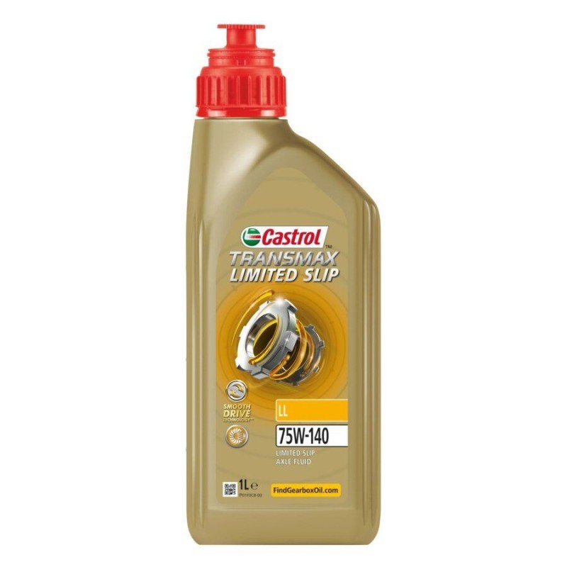 Castrol Transmax Limited Slip LL Pont a glissement Limité 75w140 huile de ponts 1 Litre