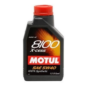 MOTUL VOITURE huile 8100 X CESS SAE 5w40 xcess 1L 102784
