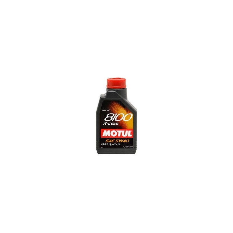 MOTUL VOITURE huile 8100 X CESS SAE 5w40 xcess 1L 102784