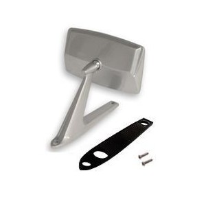 FORD MUSTANG 1967-1973 MIROIR RETROVISEUR SATIN STANDARD CONVEXE GAUCHE CONDUCTEUR OU DROIT PASSAGER Standard mirror satin conve