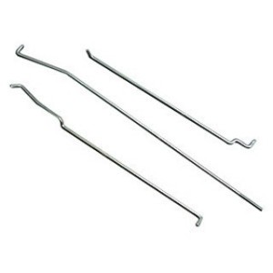 FORD MUSTANG 1965-1966 SET DE TIGES DE LOQUET DE PORTIERE GAUCHE Door lock rod set left hand SCOTT DRAKE C5ZZ-65213452LH FM-BD04