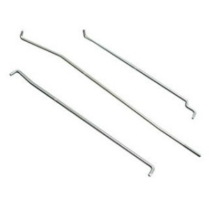 FORD MUSTANG 1967-1968 SET DE TIGES DE LOQUET DE PORTIERE DROIT Door lock rod set right hand SCOTT DRAKE C7ZZ-65213452RH
