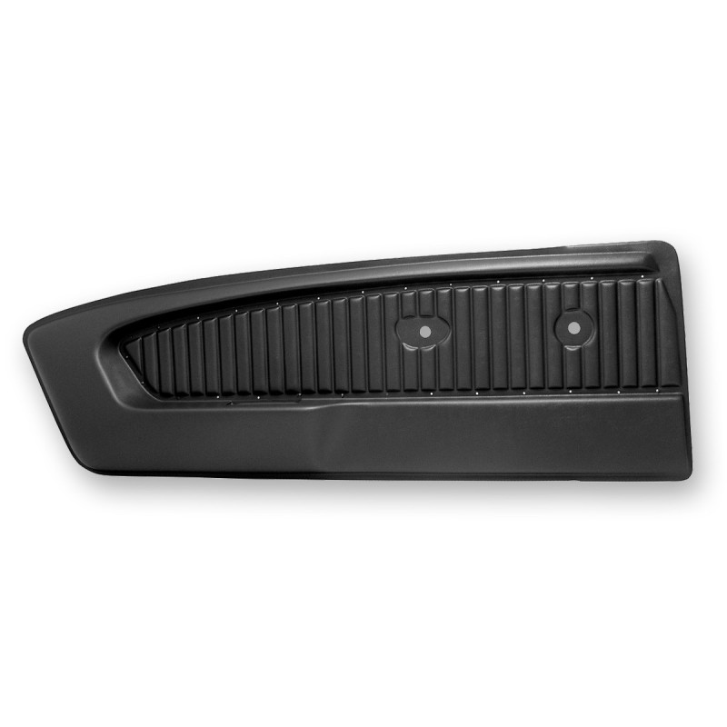 FORD MUSTANG 1965-1966 PAIRE PANNEAUX DE PORTE DELUXE NOIR Deluxe door panels bright black SCOTT DRAKE C5ZZ65239423BKP