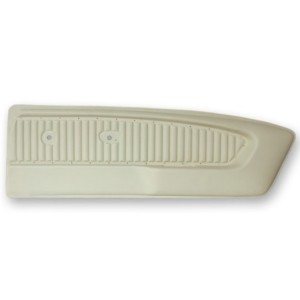 FORD MUSTANG 1965-1966 PAIRE PANNEAUX DE PORTE DELUXE BLANC Deluxe door panels bright white SCOTT DRAKE C5ZZ65239423WTP