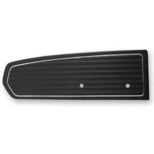 FORD MUSTANG 1968 PAIRE DE PANNEAUX DE PORTE DELUXE NOIR Deluxe door panels black SCOTT DRAKE C8ZZ-65239423BK