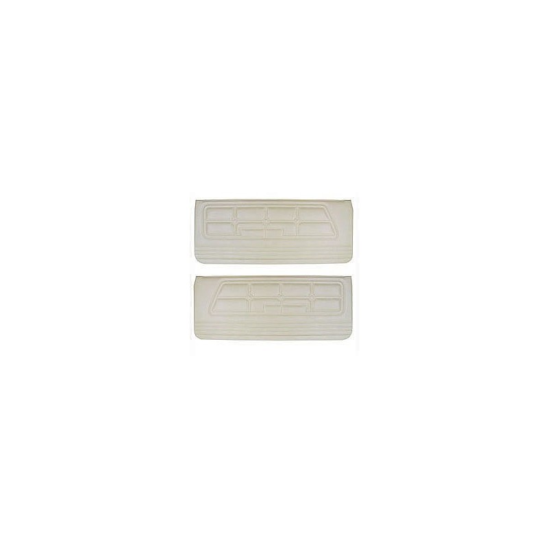 FORD MUSTANG 1971-1973 PAIRE DE PANNEAUX DE PORTE STANDARD BLANC Standard Door panels white SCOTT DRAKE D1ZZ-65239423WT