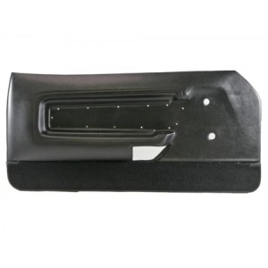 FORD MUSTANG 1971-1973 PAIRE DE PANNEAUX DE PORTE DELUXE NOIR Door panels deluxe black SCOTT DRAKE D1ZZ65239423BKD