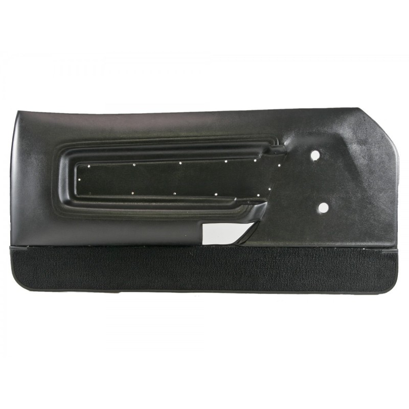 FORD MUSTANG 1971-1973 PAIRE DE PANNEAUX DE PORTE DELUXE NOIR Door panels deluxe black SCOTT DRAKE D1ZZ65239423BKD