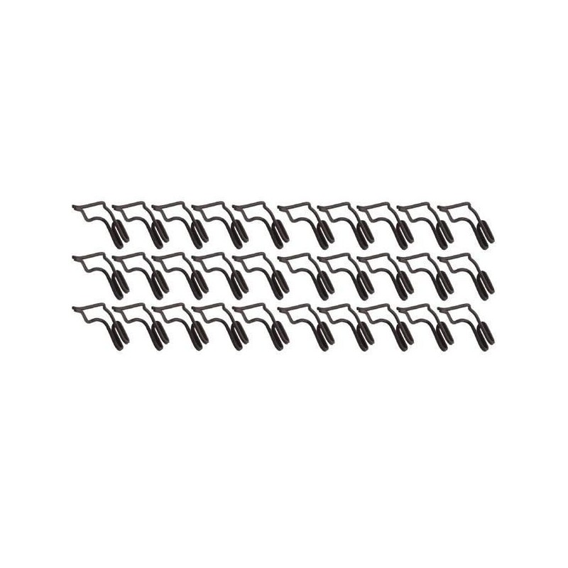 FORD MUSTANG 1964-1973 KIT DE CLIPS AGRAFE POUR PANNEAUX DE PORTE (30 Unitées) Door panel clip kit SCOTT DRAKE 380552-K