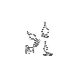 FORD MUSTANG 1965-1967 (1965 et 1966 DELUXE et 1967 tous modèles) CLIPS AGRAFE POUR PANNEAUX DE PORTE Door panel clip bulk SCOTT