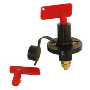 INTERRUPTEUR COUPE CIRCUIT BATTERIE ANTIVOL 12V