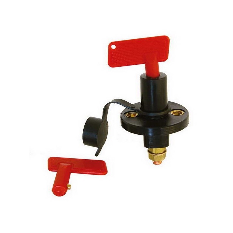 INTERRUPTEUR COUPE CIRCUIT BATTERIE ANTIVOL 12V