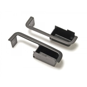 FORD MUSTANG 1970 Deluxe metal door cups black pair SCOTT DRAKE D0ZZ-6524046-7B