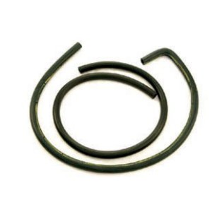 FORD MUSTANG 1972 KIT DEUX TUYAUX TUBE DE CHAUFFAGE CONCOURS BANDE JAUNE POUR MODELES AVEC AIR CONDITIONNE Concourse heater hose