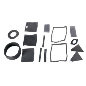 FORD MUSTANG 1967-1968 KIT DE JOINTS BOITE VENTILATION CHAUFFAGE SANS CLIMATISATION Heater seal kit without AC SCOTT DRAKE C7ZZ