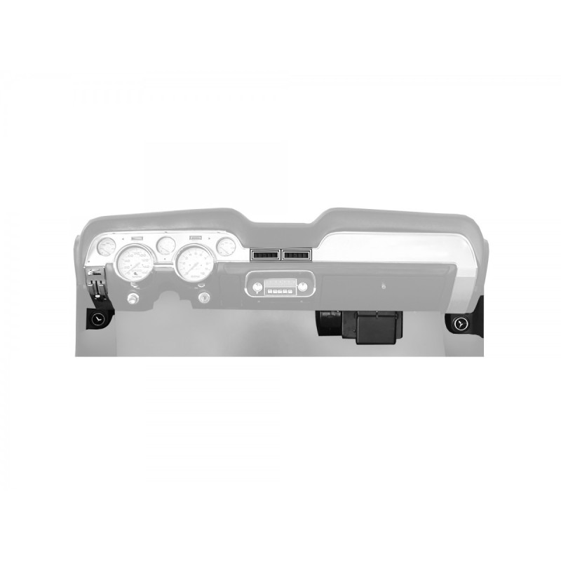 FORD MUSTANG 1967-1968 KIT CLIMATISATION HURRICANE OURAGAN AC 289 ANS SANS DIRECTION ASSISTEE Hurricane heater kit with AC witho